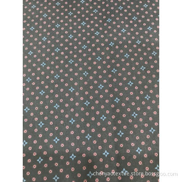 Dark Color T/C Stretch Pigment Printed Fabric